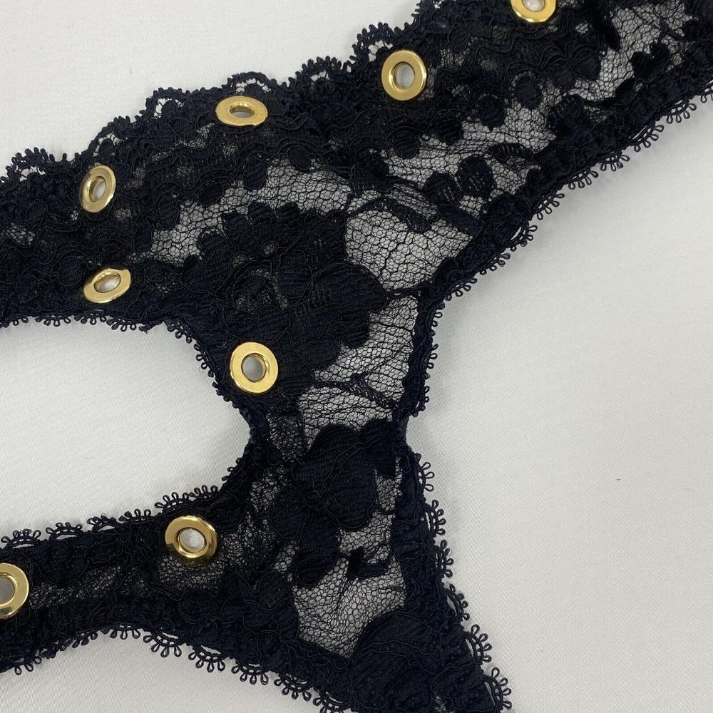 Agent Provocateur Stevie Black Suspender NWT $220 - Picture 9 of 12